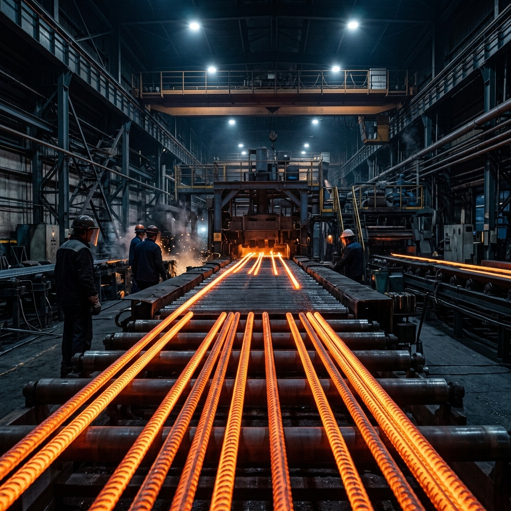 Steel manufacturing plant